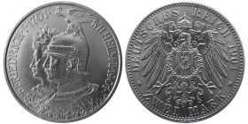 GERMANY, 1901. ZWEI 2 Marks.