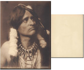 George B. Cornish. Original Vintage "HEN-TAH WYANDOT CHIEF" Photograph.