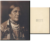 George B. Cornish. Original Vintage "OTOE INDIAN WOMAN" Photograph.