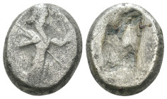 Achaemenid Empire. Artaxerxes I. - Xerxes II. (455-420 BC). AR Siglos. Weight 4.24 gr - Diameter 15 mm