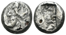 Achaemenid Empire. Artaxerxes I. - Xerxes II. (455-420 BC). AR Siglos. Weight 4.34 gr - Diameter 15 mm