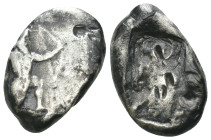 Achaemenid Empire. Artaxerxes I. - Xerxes II. (455-420 BC). AR Siglos. Weight 4.90 gr - Diameter 18 mm