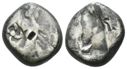 Achaemenid Empire. Artaxerxes I. - Xerxes II. (455-420 BC). AR Siglos. Weight 5.27 gr - Diameter 15 mm