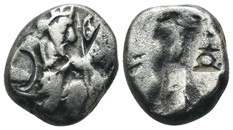 Achaemenid Empire. Artaxerxes I. - Xerxes II. (455-420 BC). AR Siglos. Weight 5....