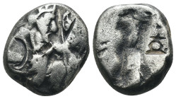Achaemenid Empire. Artaxerxes I. - Xerxes II. (455-420 BC). AR Siglos. Weight 5.39 gr - Diameter 14 mm