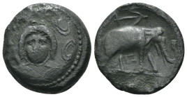 Antiochos I. Soter. (280-261 BC). Bronze Æ. Antioch. Weight 4.67 gr - Diameter 17 mm