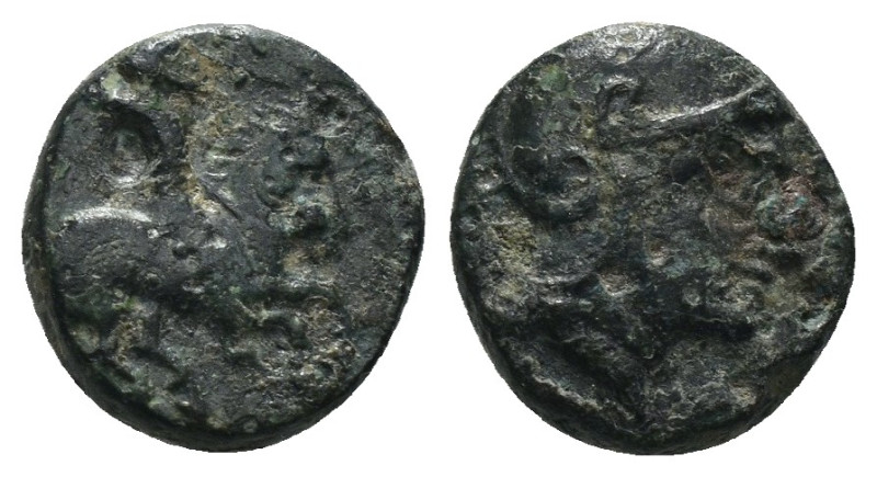 Greek. Uncertain. Bronze Æ. Weight 1.02 gr - Diameter 0.9 mm