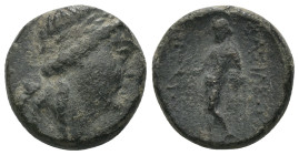 Seleucid Kingdom. Antiochos III. the Great. (223-187 BC). Bronze Æ. Antioch. Weight 4.23 gr - Diameter 14 mm