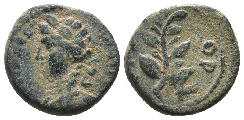 Seleucis and Pieria under Nero. (59-60AD). Pseudo-autonomous Bronze Æ. Antioch. ...