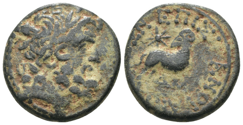 Seleucis and Pieria under Silanus. (12-13 AD). Pseudo-autonomous Bronze Æ. Antio...