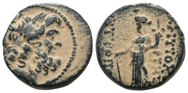 Syria. (41-16BC). autonomous Æ Tetrachalkon. Antioch. Weight 5.38 gr - Diameter ...