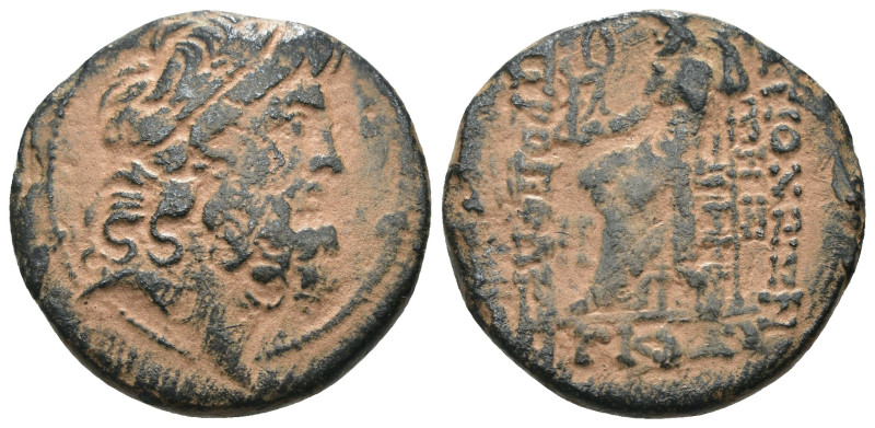 Syria. (41-16BC). autonomous Æ Tetrachalkon. Antioch. Weight 5.46 gr - Diameter ...