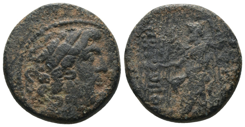 Syria. (41-16BC). autonomous Æ Tetrachalkon. Antioch. Weight 7.55 gr - Diameter ...