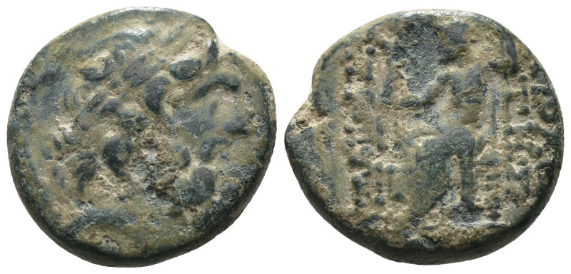 Syria. (41-16BC). autonomous Æ Tetrachalkon. Antioch. Weight 7.59 gr - Diameter ...