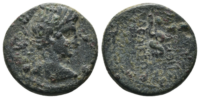 Caracalla. (198-217 AD) Æ Bronze. provincial mint. Weight 3.39 gr - Diameter 16 ...