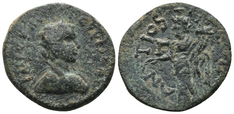 Caracalla. (198-217 AD) Æ Bronze. provincial mint. Weight 6.32 gr - Diameter 23 ...