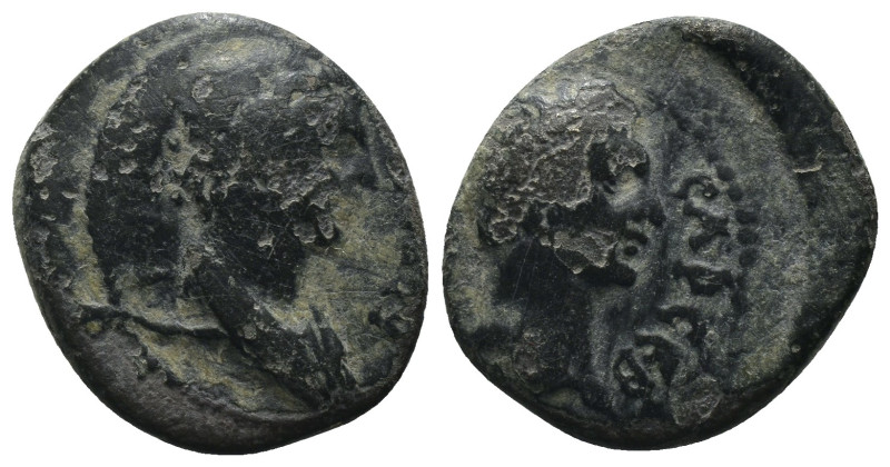 Domitian. (81-96 AD). Æ Bronze. provincial mint. Weight 3.35 gr - Diameter 16 mm...