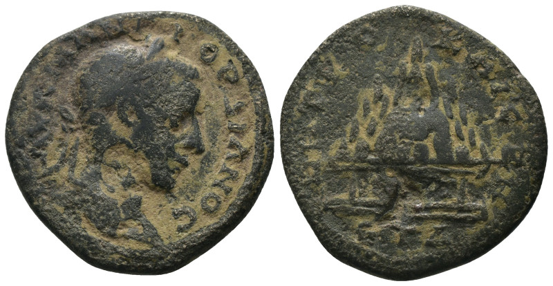 Gordian III. (238-244 AD) Æ Bronze. Cappadocia. Caesarea. Obv: laureate bust of ...