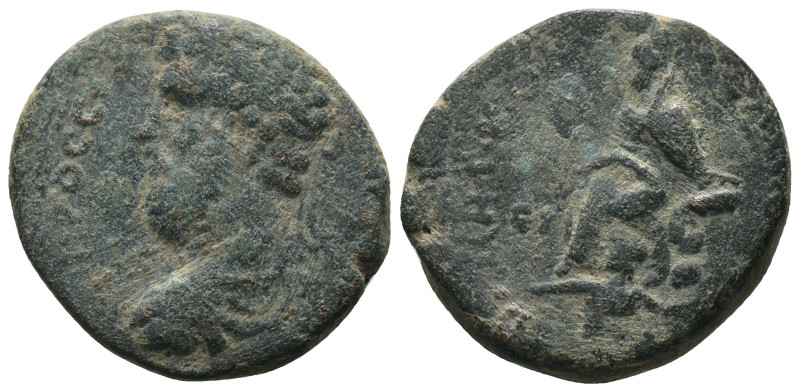 Lucius Verus. (161-169 AD). Æ Bronze. provincial mint. Weight 8.49 gr - Diameter...