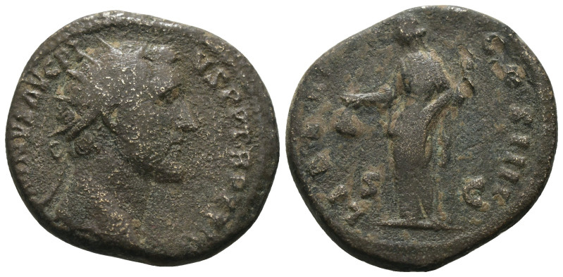 Antoninus Pius. (138-161 AD). Æ Dupondius. Rome. Weight 11.63 gr - Diameter 26 m...