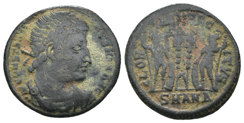 Constantinus I. (306-337 AD). Æ Follis. Antioch. Obv: CONSTANTINVS MAX AVG. pear...