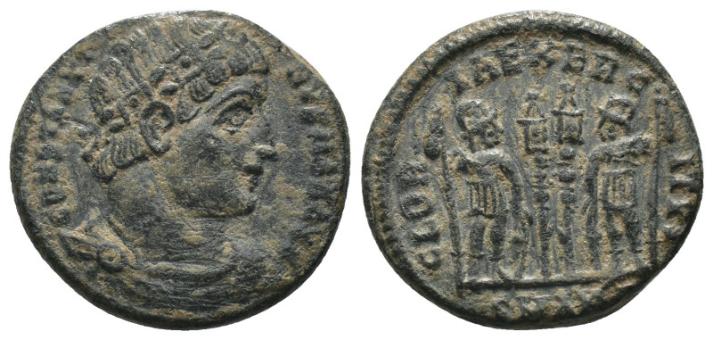 Constantinus I. (306-337 AD). Æ Follis. Antioch. Obv: CONSTANTINVS MAX AVG. pear...