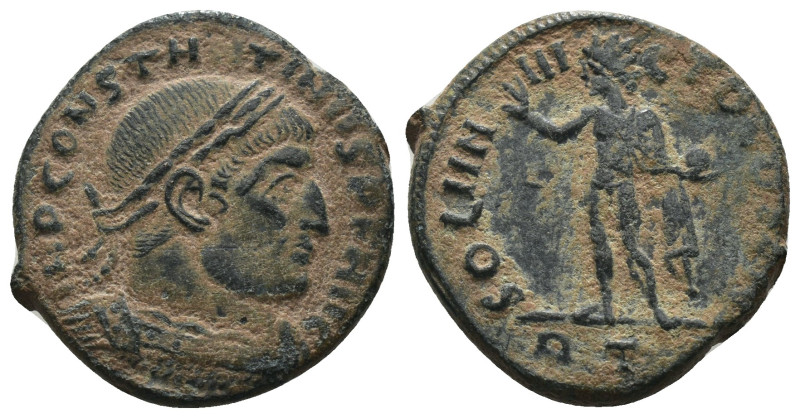 Constantinus I. (307-337 AD). Follis. Antioch. Obv: CONSTANTINVS AVG. laureate b...