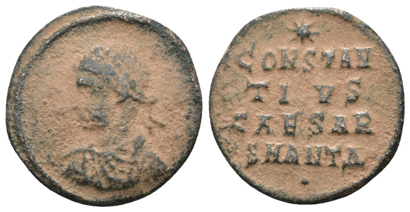 Constantinus I. (307-337 AD). Follis. Antioch. Obv: laureate bust of Constantinu...