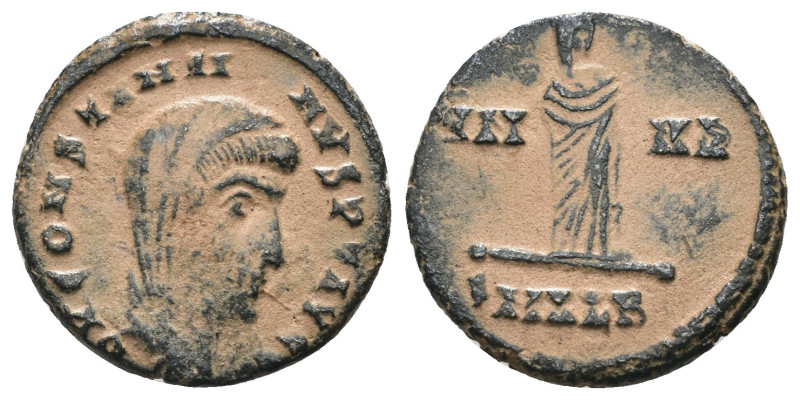 Divus Constantinus I. (347-348 AD). Æ Follis. Alexandria. Obv: DV CONSTANTINVS P...