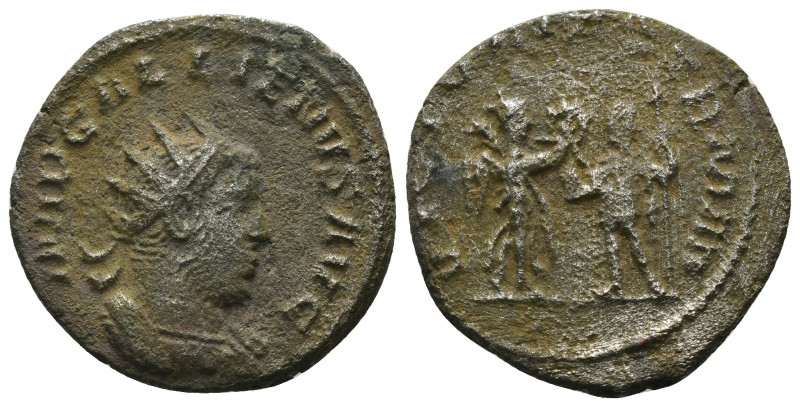 Gallienus. (260 AD) BI Antoninianus. Antioch. Obv: IMP C P LIC GALLIENVS P F AVG...