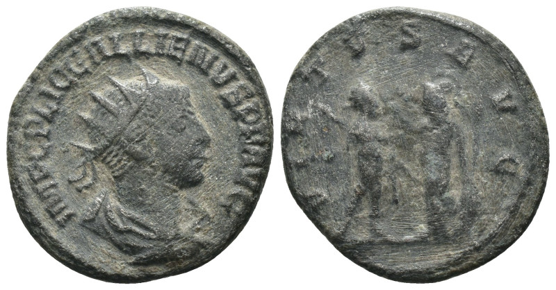 Gallienus. (260 AD) BI Antoninianus. Antioch. Obv: IMP C P LIC GALLIENVS P F AVG...