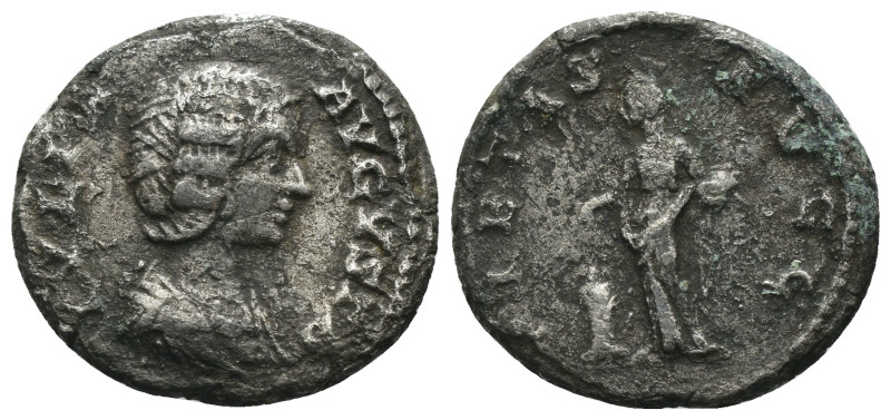 Julia Domna. (196-211 AD). AR Denar. Rome. Weight 2.30 gr - Diameter 18 mm