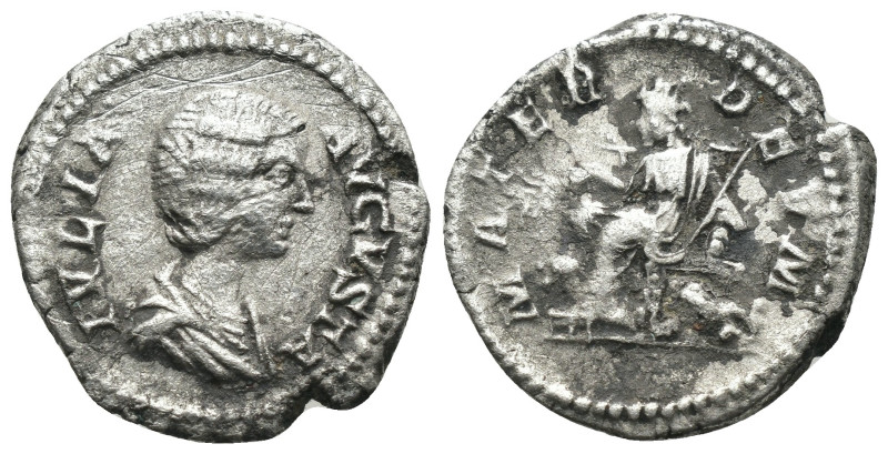 Julia Domna. (196-211 AD). AR Denar. Rome. Weight 3.08 gr - Diameter 19 mm