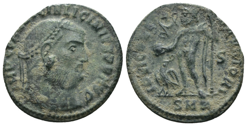 Licinius I. (317-320 AD). Follis. Cyzicus. Obv: IMP LICINIVS PF AVG. laureate bu...