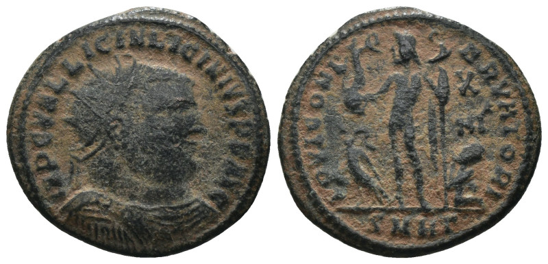 Licinius I. (321-323 AD). Follis. Heraclea. Obv: IMP C VAL LICIN LICINIVS P F AV...