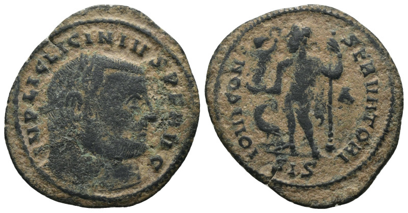 Licinius I. (321-323 AD). Follis. Siscia. Obv: IMP C VAL LICIN LICINIVS P F AVG....