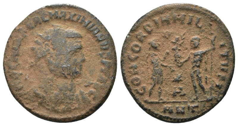 Maximianus. (285-295 AD). Æ Antoninian. Antioch. Obv: GAL VAL MAXIMIANVS PF AVG....