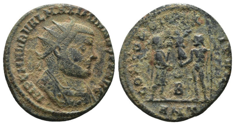 Maximianus. (285-295 AD). Æ Antoninian. Antioch. Obv: IMP CMA MAXIMIANVS PF AVG....