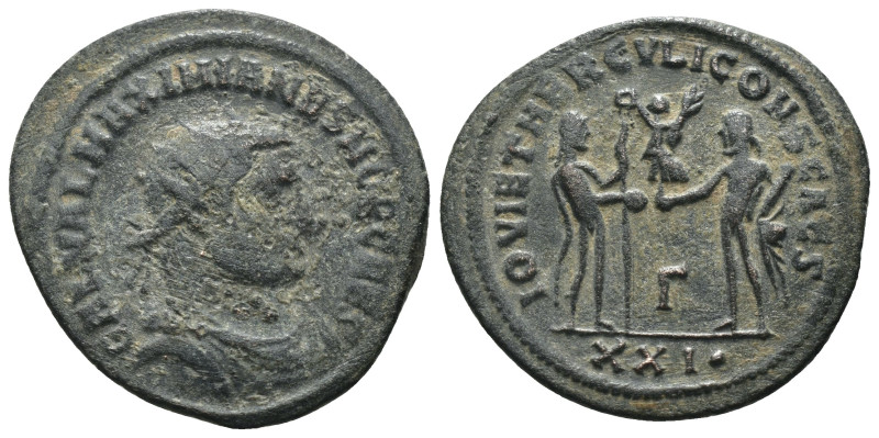 Maximianus. (286-305 AD). Æ Antoninian. Antioch. Obv: IMP C M AVR VAL MAXIMIANVS...