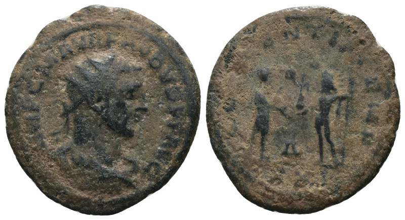 Probus. (276-282 AD). Æ Antoninian. Antioch. Obv: IMP C M AVR PROBVS AVG. radiat...