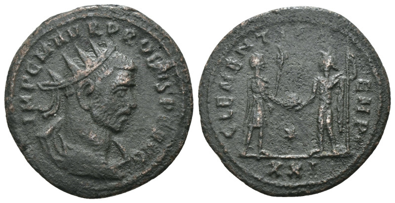 Probus. (276-282 AD). Æ Antoninian. Antioch. Obv: IMP C M AVR PROBVS AVG. radiat...