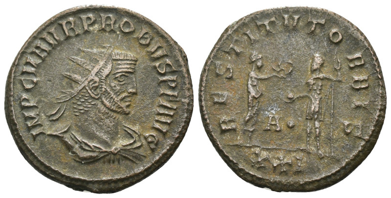 Probus. (276-282 AD). Æ Antoninian. Antioch. Obv: IMP C M AVR PROBVS P F AVG. ra...