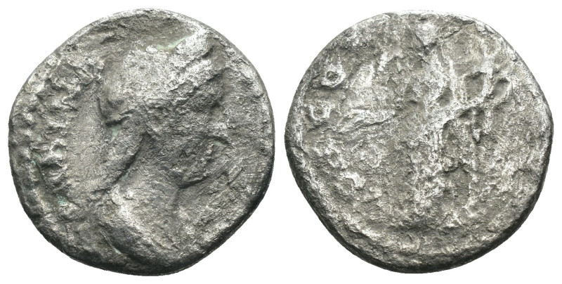 Sabina. (117-138 AD) AR Denar. Rome. Weight 2.50 gr - Diameter 16 mm