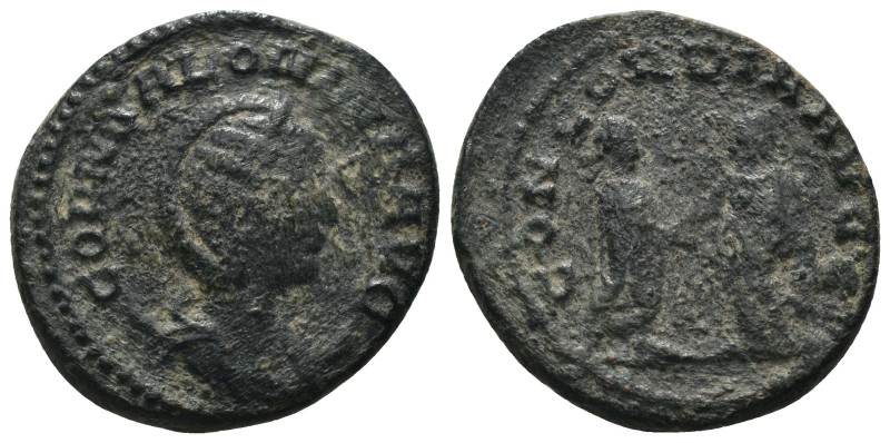 Salonia. (254-268 AD). BI Antoninian. Antioch. Obv: SALONIA AVG. draped bust of ...