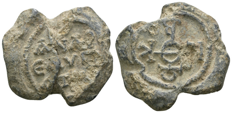 Byzantine Empire. lead seal. Weight 18.00 gr - Diameter 26 mm