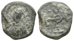 Byzantine Empire. lead seal. Weight 3.11 gr - Diameter 16 mm