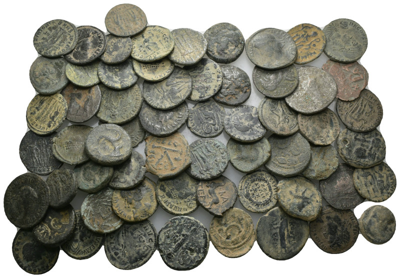 60 pieces ancient coin, Sold as seen.