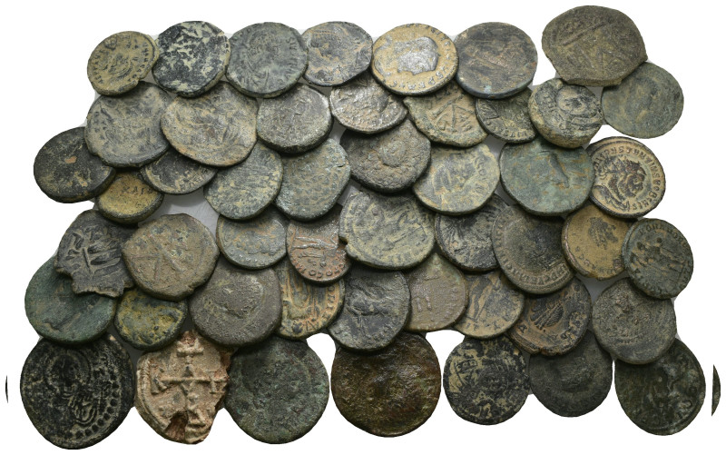 50 pieces ancient coin, Sold as seen.