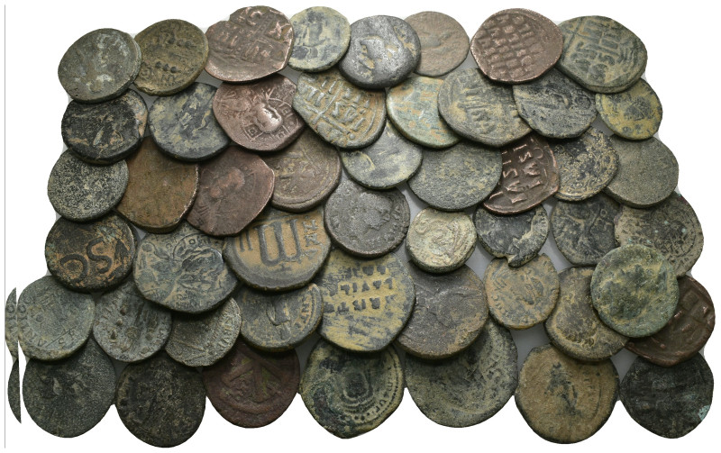 50 pieces ancient coin, Sold as seen.