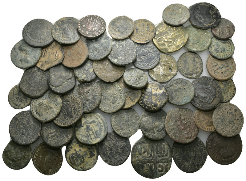 50 pieces ancient coin, Sold as seen.